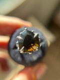 Smoky Citrine Sterling Silver Ring Size 7.5