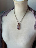 Bradberg Amethyst & Garnet Copper Necklace