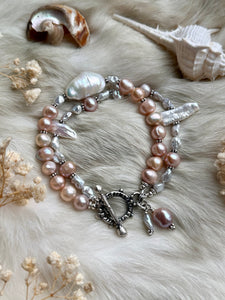 Freshwatet Pearl Sterling Silver Bracelet