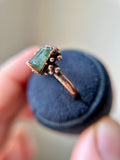 Paprok Tourmaline Copper Ring Size 10.5