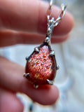 Sunstone Sterling Silver Necklace