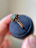 Paprok Tourmaline Copper Ring Size 10.5